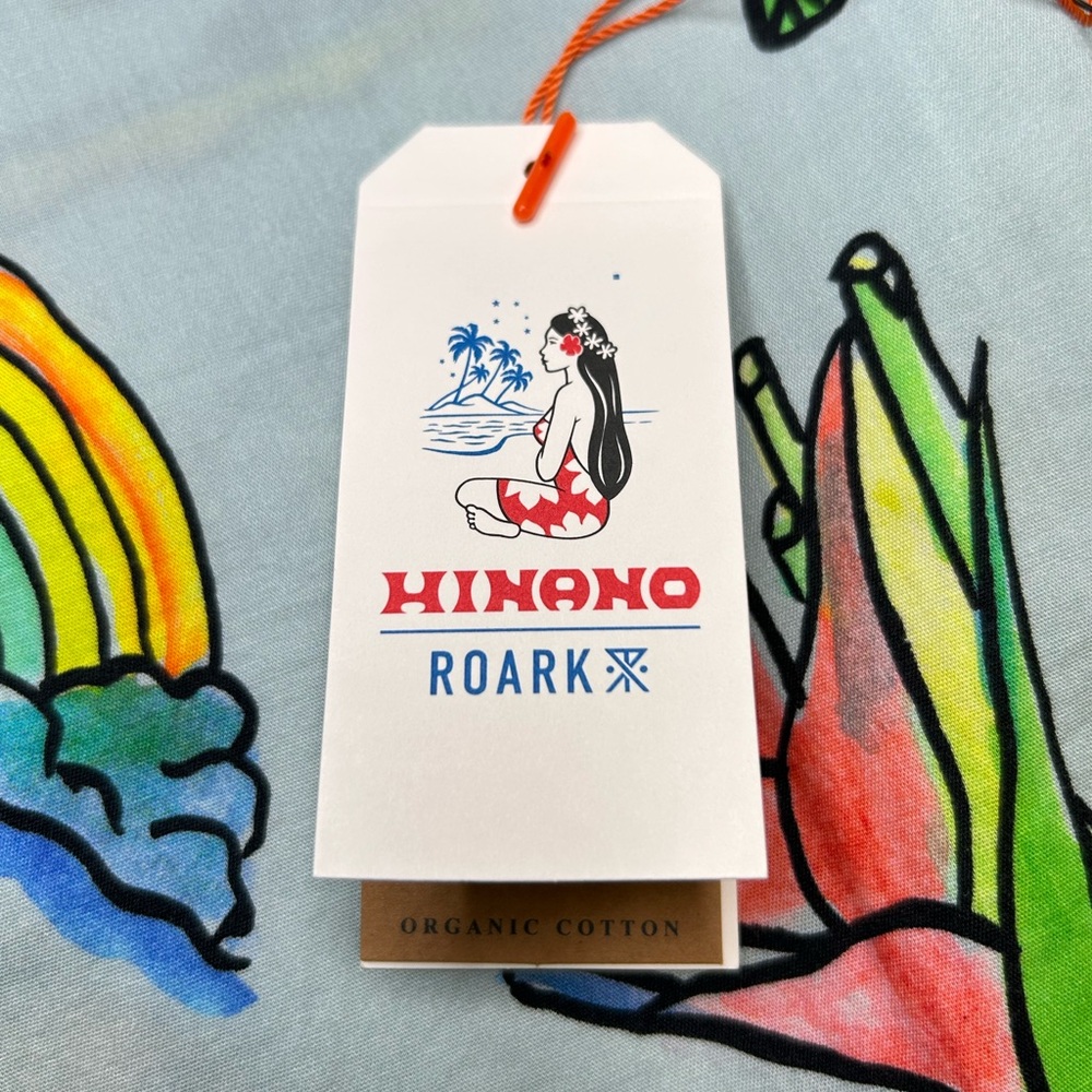 Roark Hinano Gonzo Luau Shirt Men's Medium NWT TIKI Hawaiian Resortwear Beach - Picture 5 of 15